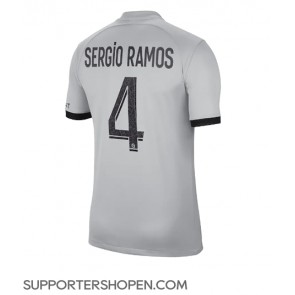 Paris Saint-Germain Sergio Ramos #4 Borta Matchtröja 2022-23 Kortärmad